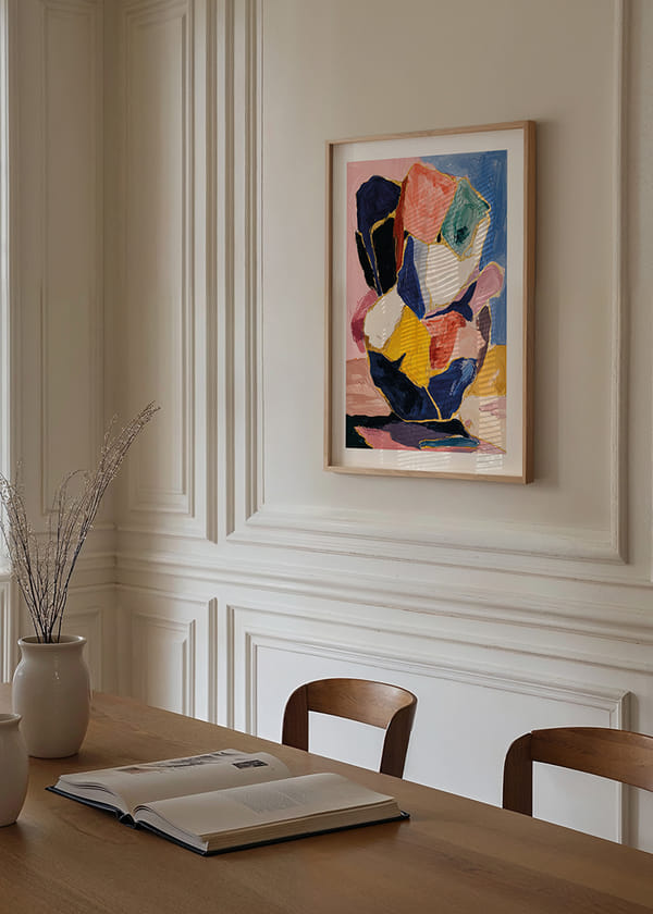 Poster Bold Brushstrokes crossfade