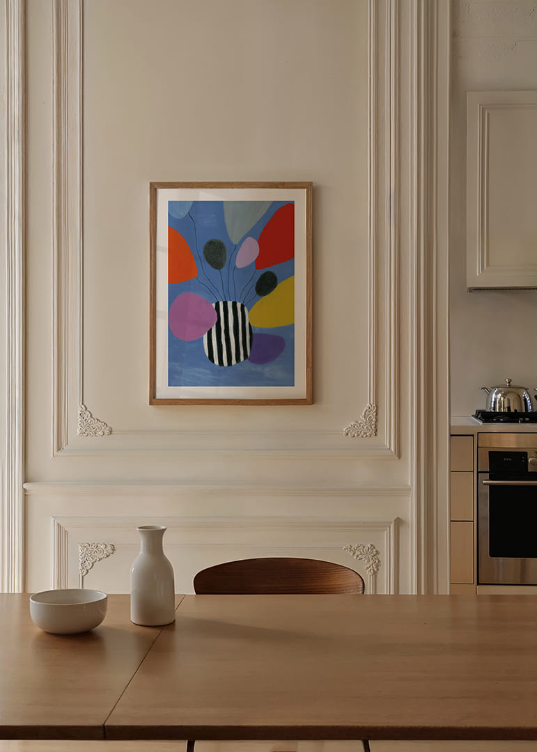 Playful color shifts dance in a festive pattern.-12