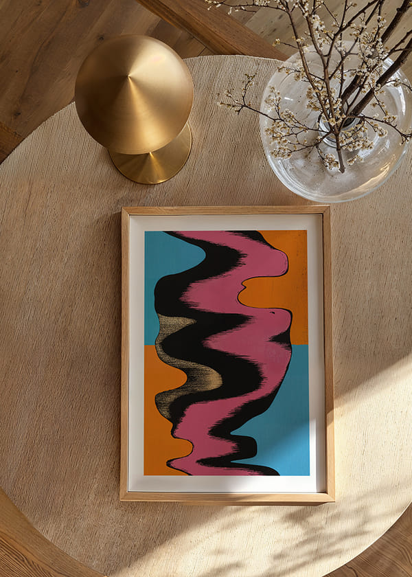 Poster Vibrant Vortex crossfade