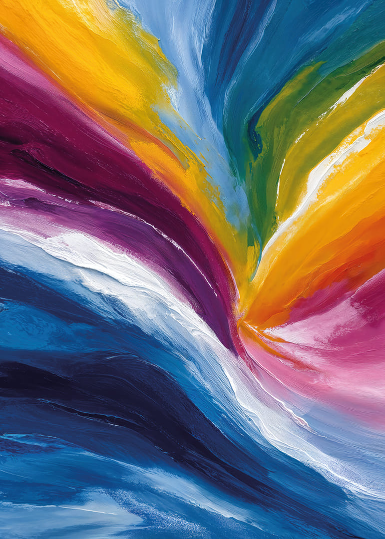 Vibrant explosion of colors and energy.-12