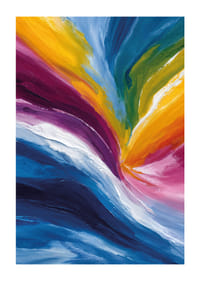 Vibrant explosion of colors and energy.-1