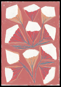 Geometric flowers spread beauty and balance.-0