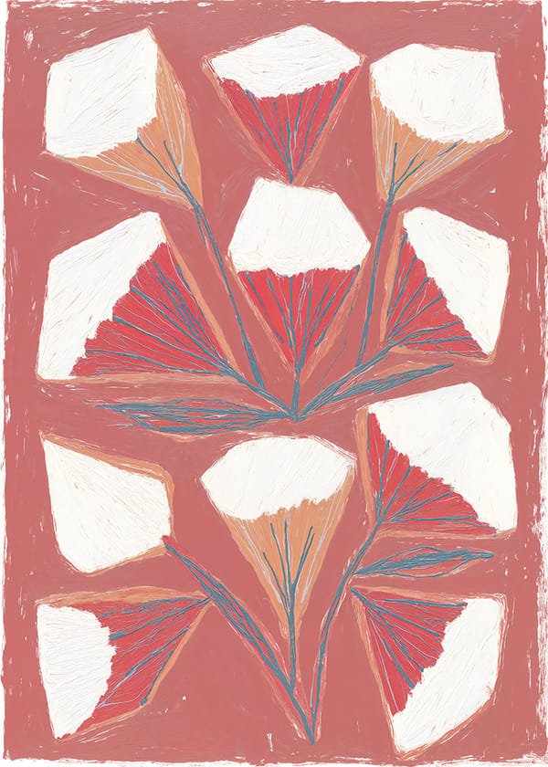 Poster Blooming Geometry