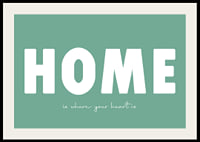 A heartfelt message that creates a sense of homeliness.-2