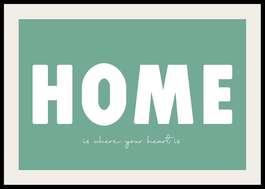 A heartfelt message that creates a sense of homeliness.-12