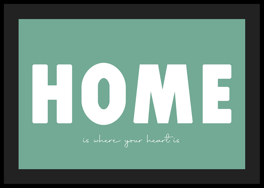 A heartfelt message that creates a sense of homeliness.-12