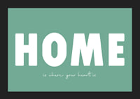 A heartfelt message that creates a sense of homeliness.-5