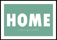 A heartfelt message that creates a sense of homeliness.-0
