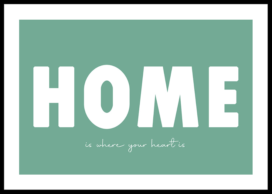A heartfelt message that creates a sense of homeliness.-12
