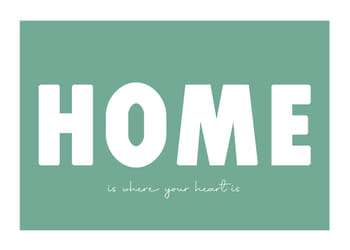 Poster Home Love