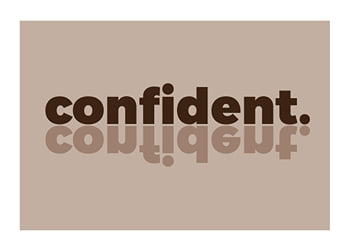 Poster Confident