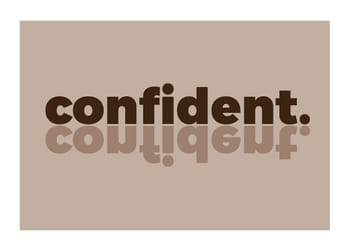Poster Confident