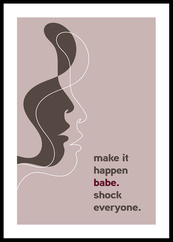 Poster Elegant Motivation