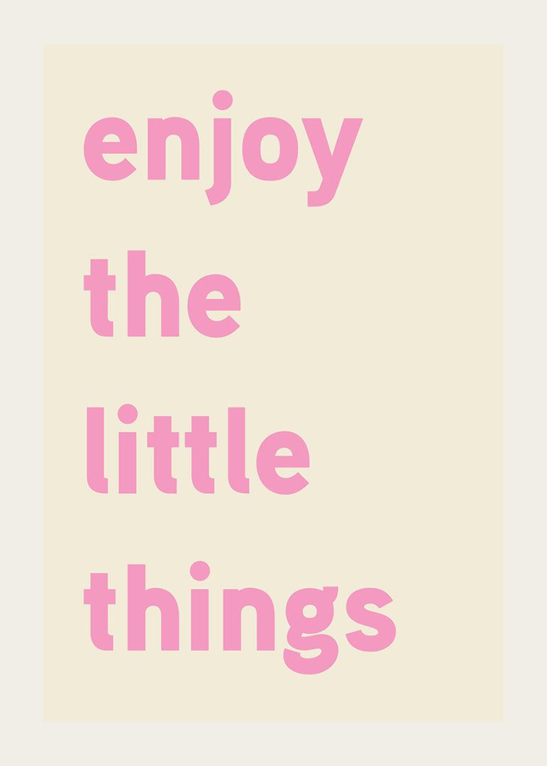 Soft pink text on a beige background provides warm inspiration.-12
