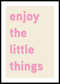 Soft pink text on a beige background provides warm inspiration.-0
