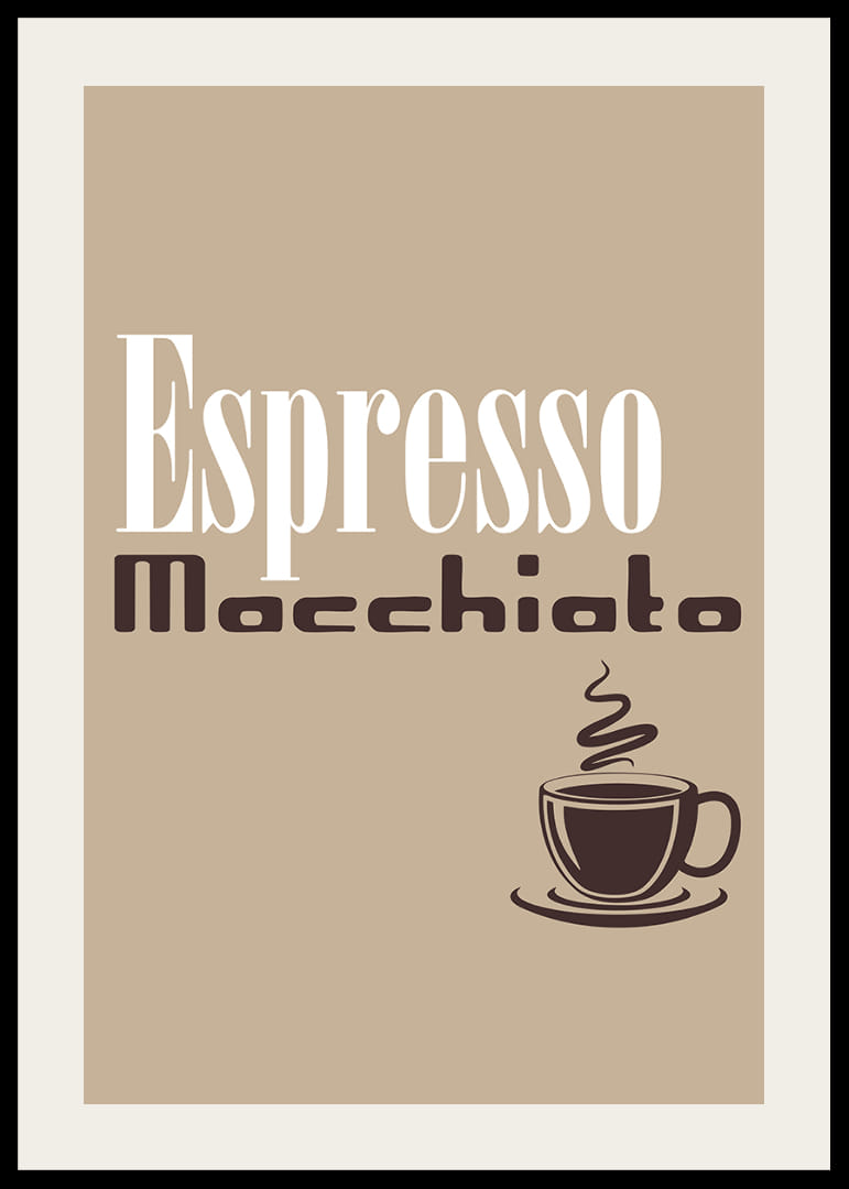 Espresso-Poster mit eleganten Designs, die die Liebe zum Kaffee einfangen.-12