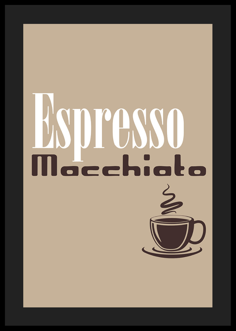 Espresso-Poster mit eleganten Designs, die die Liebe zum Kaffee einfangen.-12