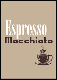 Espresso-poster med elegant design som fångar kaffekärlek.-2
