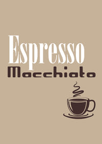 Espresso-poster med elegant design som fångar kaffekärlek.-3