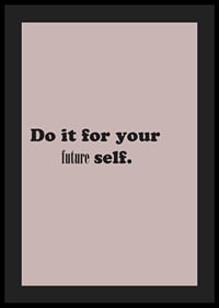 Inspirational text on pink background for future motivation.-4