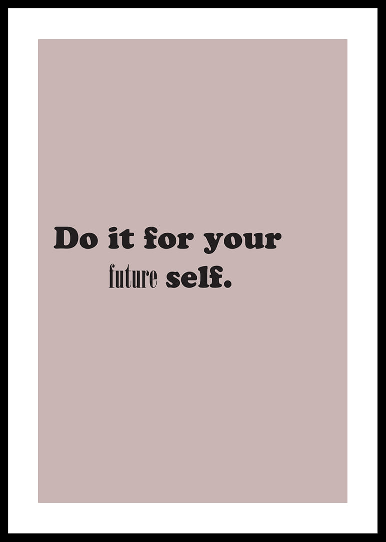 Inspirierender Text auf rosa Hintergrund zur zukünftigen Motivation.-12