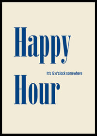 Humoristisk poster för eviga glada stunder.-2