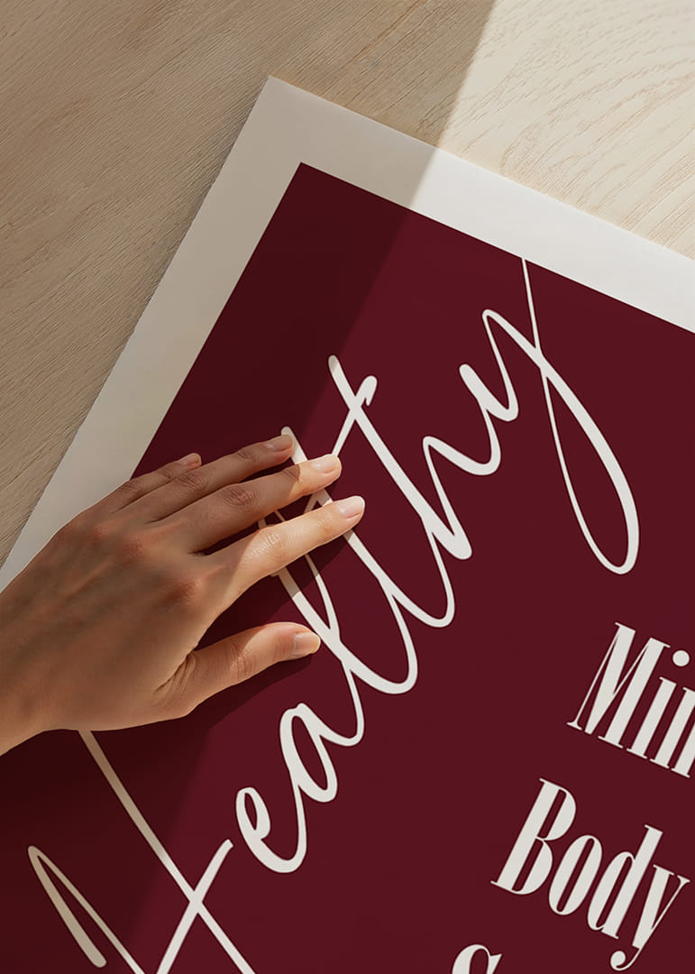 Elegantes Design mit einer Botschaft von Ausgeglichenheit und Wohlbefinden.-12