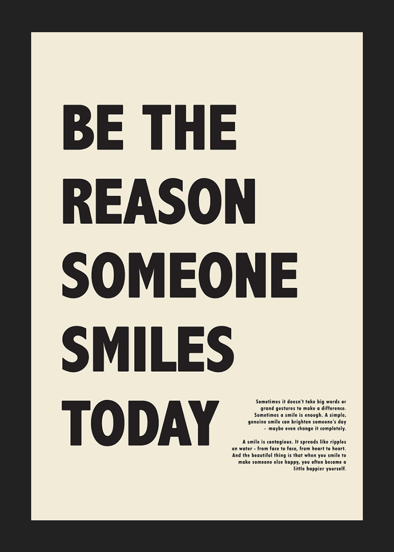 Inspirational text about spreading joy every day.-12