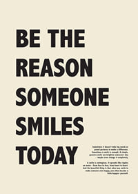 Inspirational text about spreading joy every day.-7