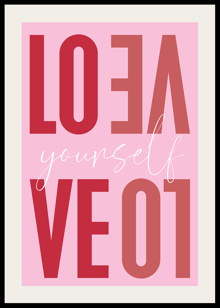 Loving message in pink that inspires self-love.-12