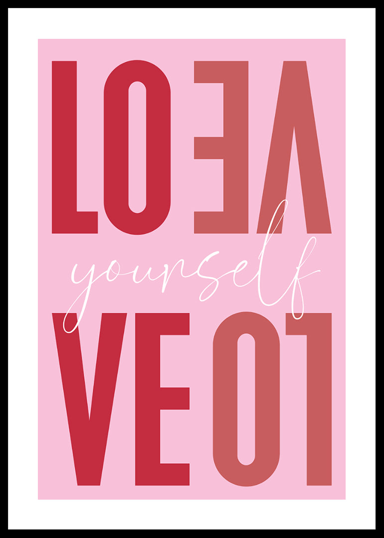 Loving message in pink that inspires self-love.-12