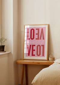 Loving message in pink that inspires self-love.-8