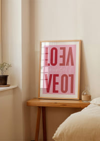 Uma mensagem carinhosa em cor-de-rosa que inspira amor próprio.-4