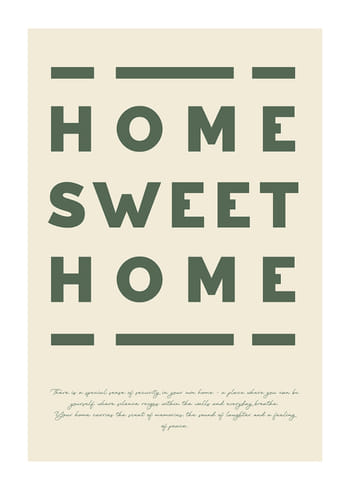 Poster Home Sweet Home