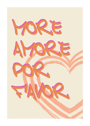 Poster More Amor Por Favor