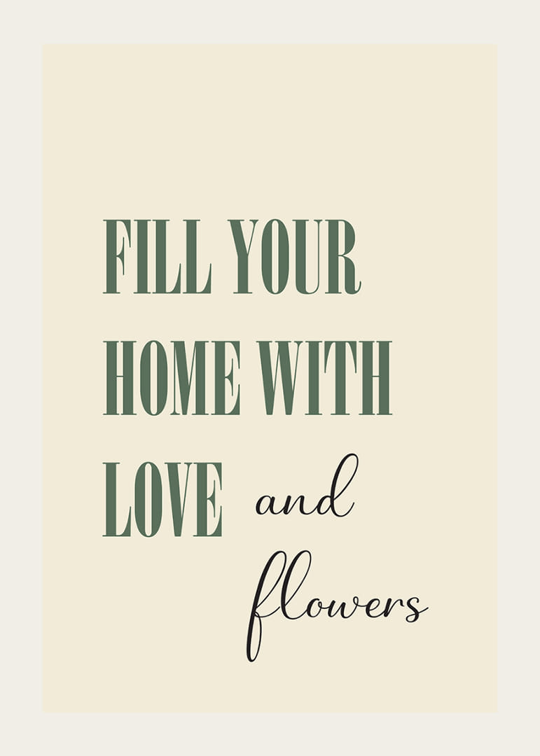 Känn lugnet av kärlekens och blommornas skönhet.-12