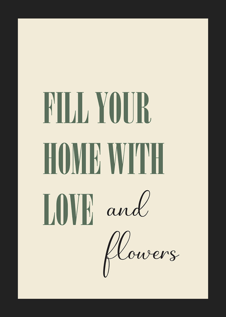 Känn lugnet av kärlekens och blommornas skönhet.-12