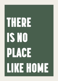 Inspirerande ord på en poster som sprider hemmets värme.-3