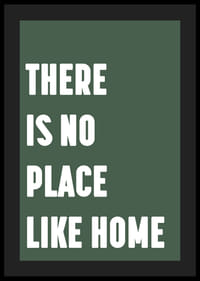 Inspirerande ord på en poster som sprider hemmets värme.-4