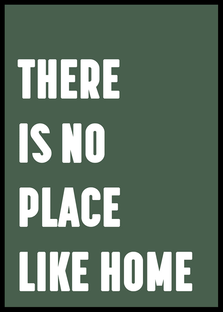 Palavras inspiradoras num cartaz que transmite o aconchego do lar.-12