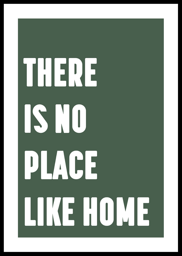 Palavras inspiradoras num cartaz que transmite o aconchego do lar.-12