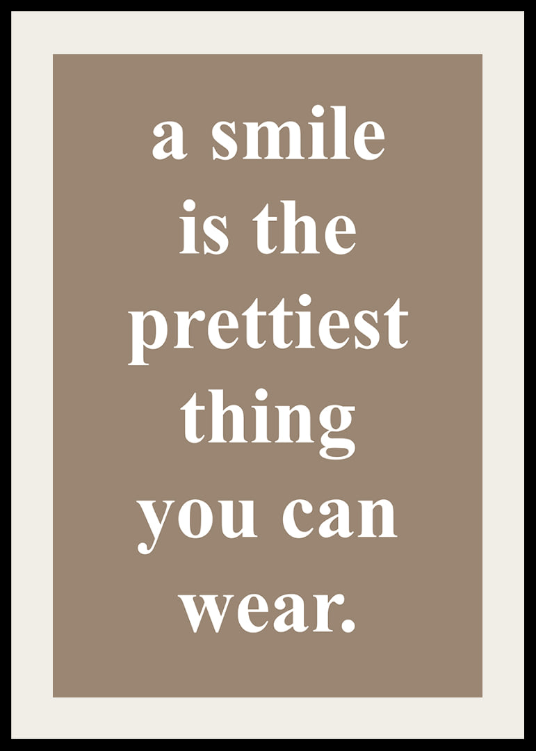 A smile dresses best of all and spreads joy.-12