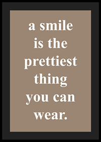 A smile dresses best of all and spreads joy.-4