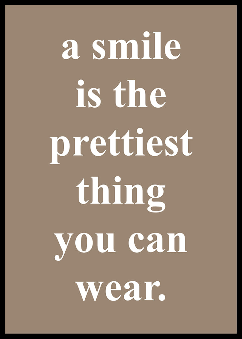 Um sorriso é o que melhor veste e espalha alegria.-12