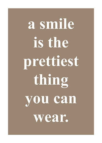 Poster Beauty Of A Smile