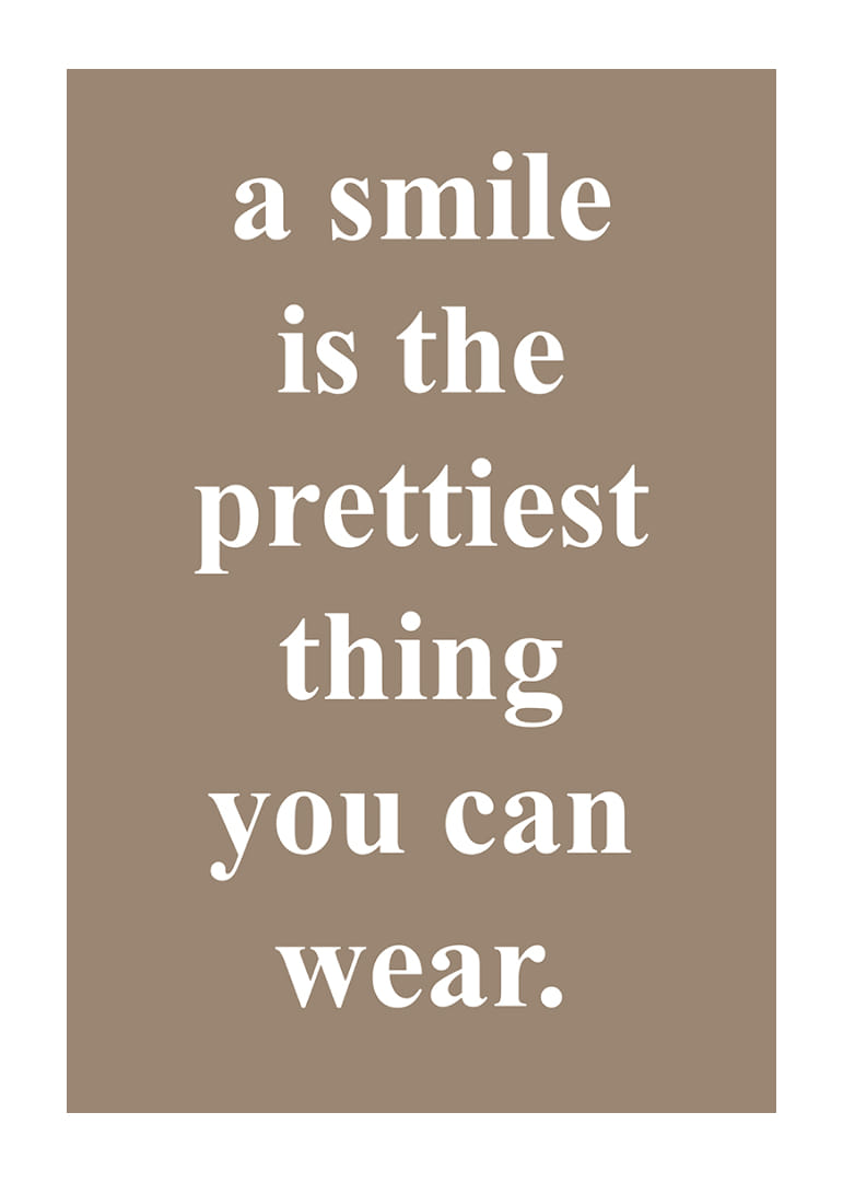 Um sorriso é o que melhor veste e espalha alegria.-12