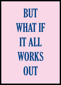 Cartaz inspirador com uma mensagem de otimismo.-2