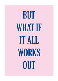 Cartaz inspirador com uma mensagem de otimismo.-1