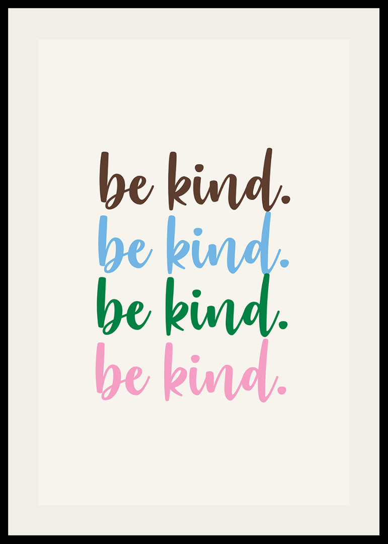 Colorful words spread kindness and harmony.-12