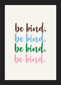 Colorful words spread kindness and harmony.-5
